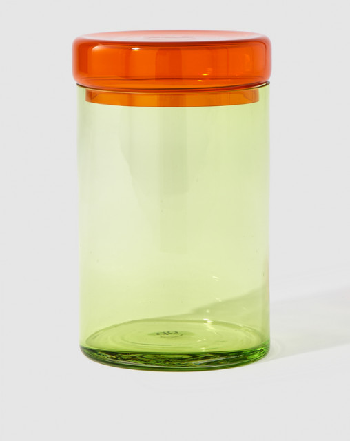 Pols Potten + Caps and jars, groen-oranje M